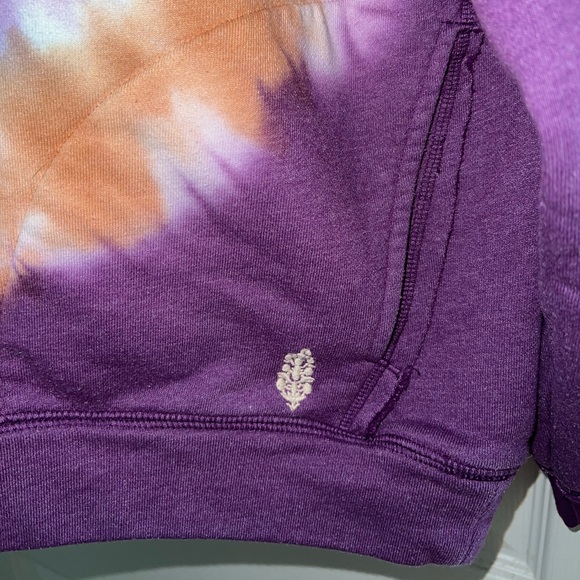 Free People Ombre Metti Sweatshirt Sz XS - Picture 3 of 5